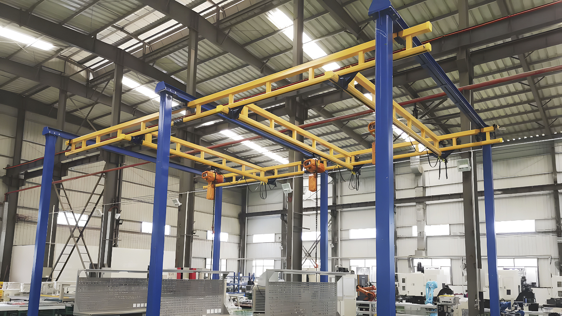 柔性组合式起重机的安装,多功能折叠起重机