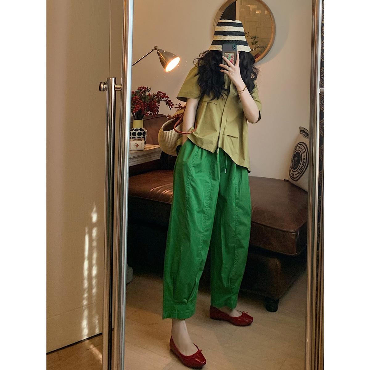 宽松灯笼裤适合什么身材穿,高腰灯笼裤适合什么身材穿