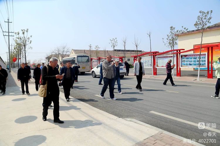 走进典范领略强村风采——淄川区诗词学会双杨镇采风