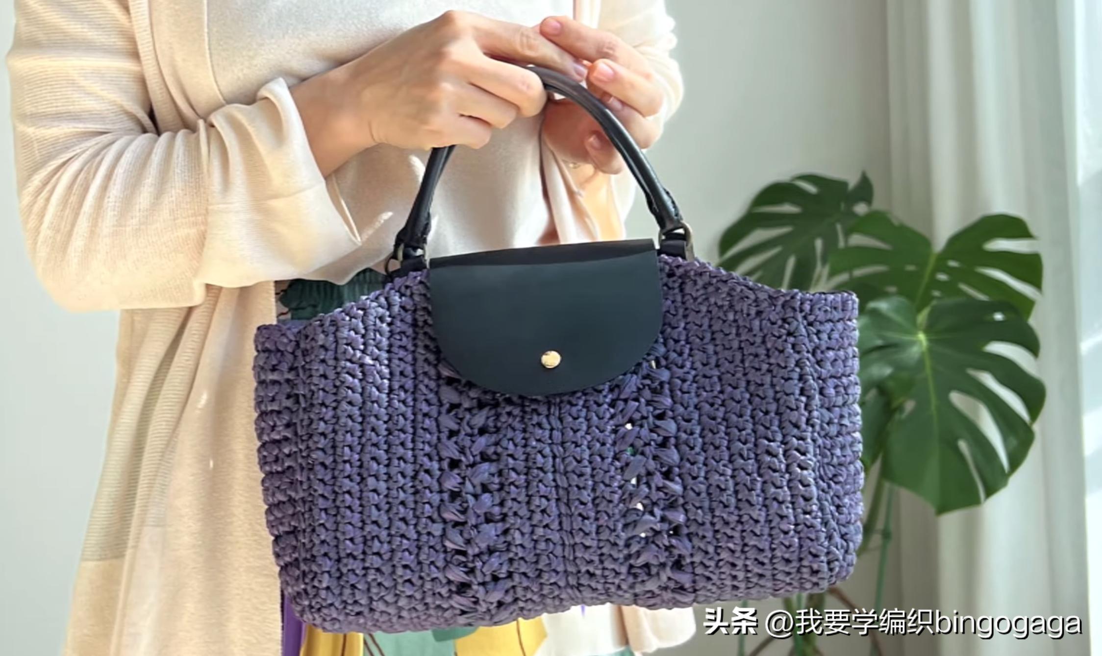 适合春季夏季的手工包包,简单好看的包包教程
