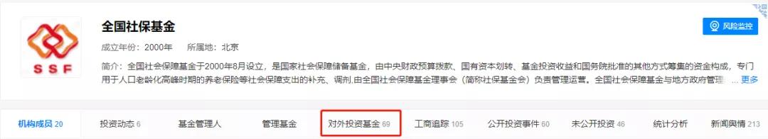 全国社保基金投资了哪些股票,全国社保基金投资总额