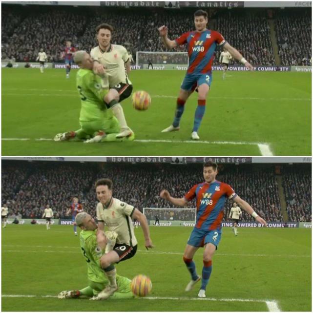 利物浦被裁判误判,利物浦0比2埃弗顿争议判罚