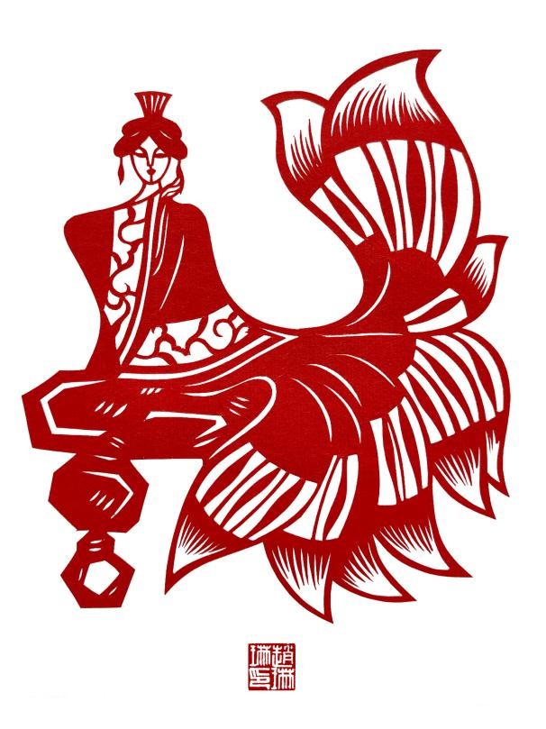 国学人物剪纸 (吴国人物剪纸)