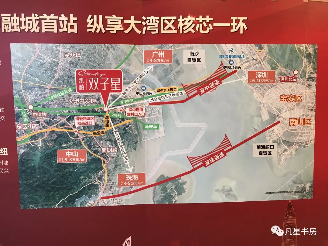 中山凯柏双子星二手房,中山市凯柏星荟