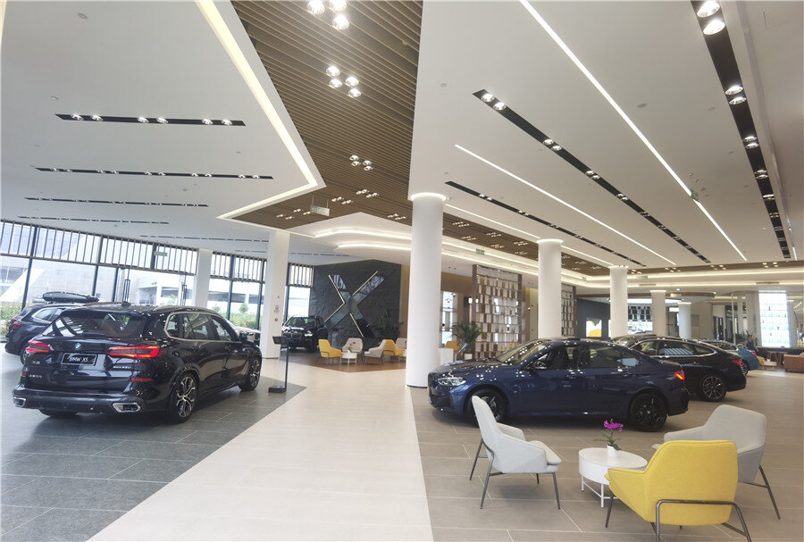 成都龙泉西河汽贸项目,龙泉西河汽贸服务区