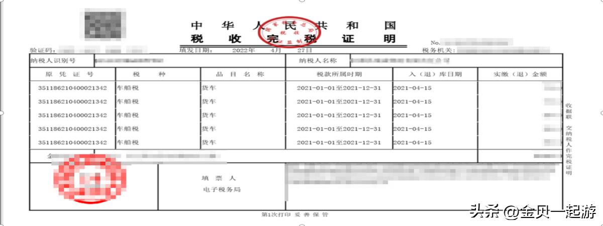 四川省车船税退税能退多少,2022年四川省车船税退税