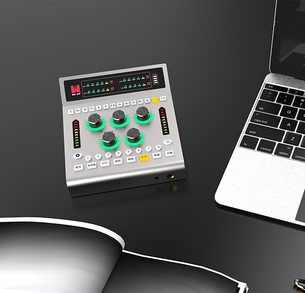 ak8pro声卡用电脑直播,众科ak8声卡