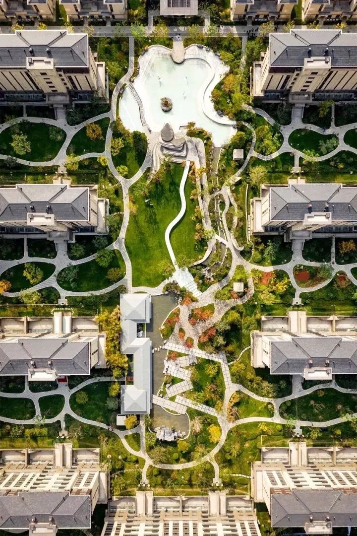 第四代住宅庭院景观,第四代住宅景观细节