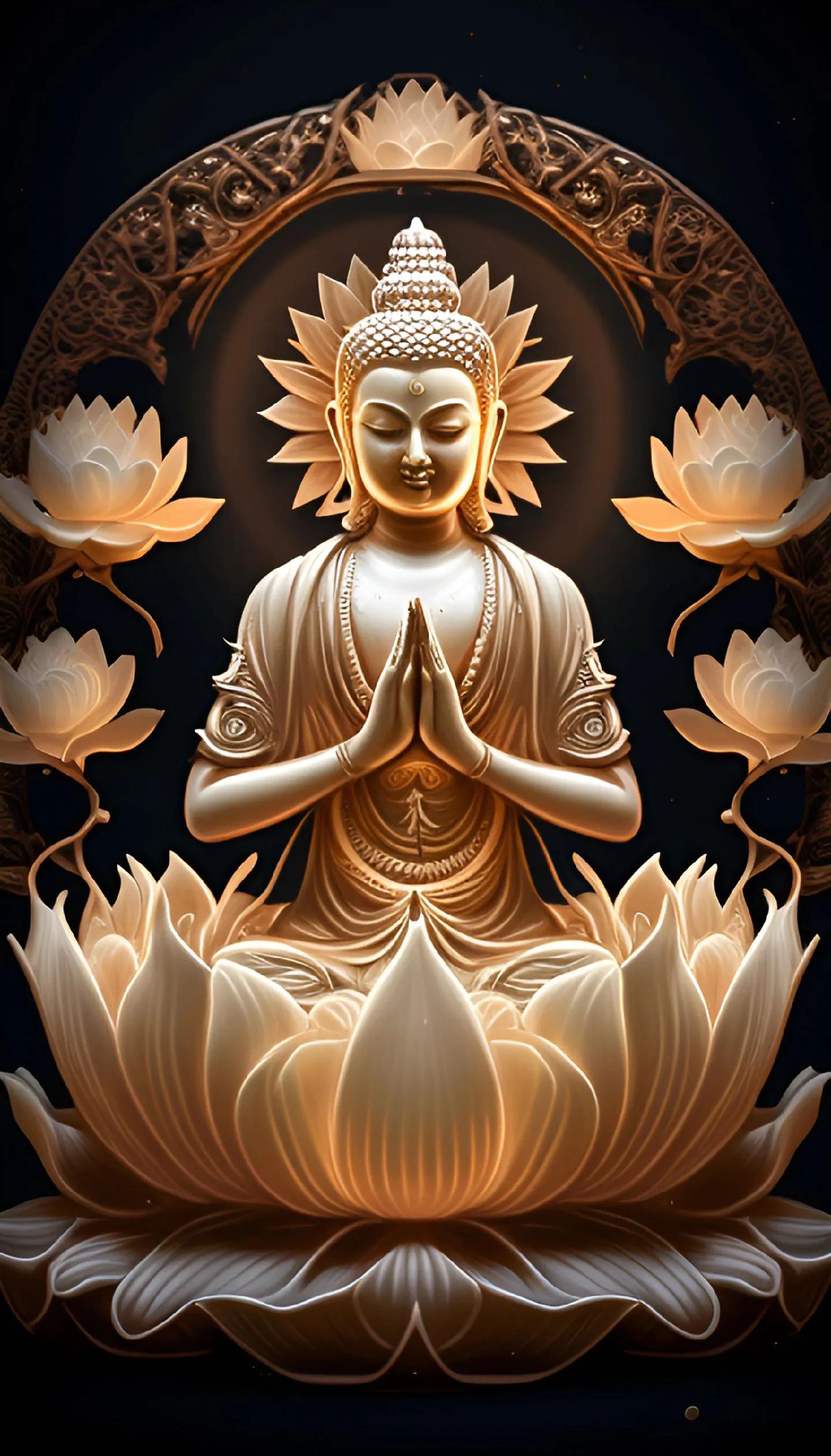 观音菩萨佛像壁纸,佛像图片唯美壁纸