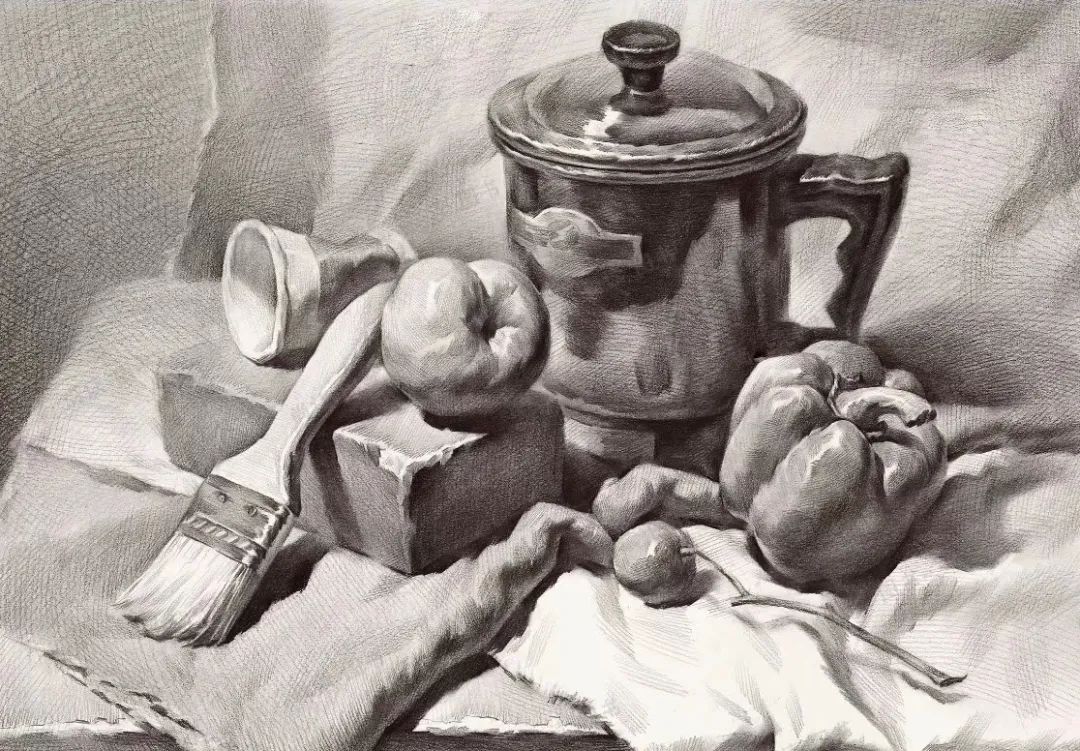 边缘线素描训练,素描边缘处理教程