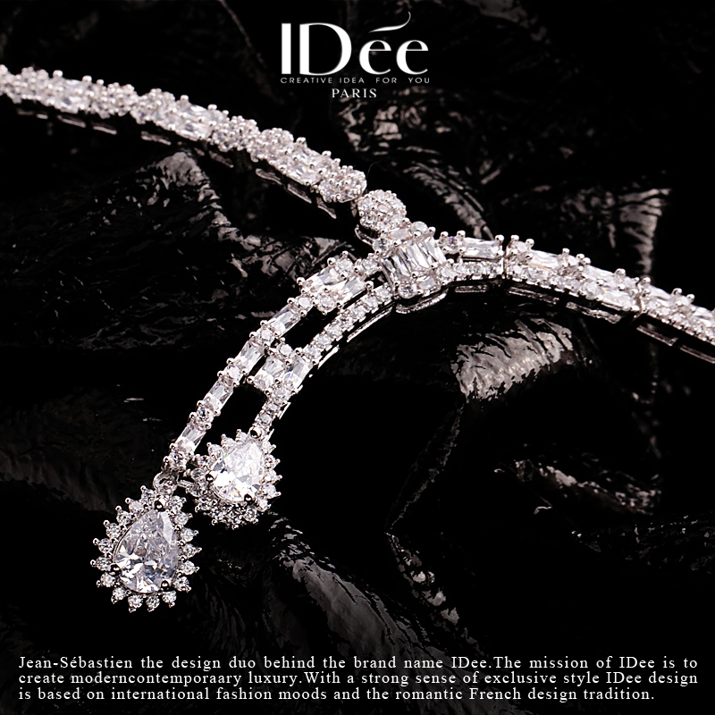 衬托你的精致高品位——IDee倾慕系列项链宴会婚礼饰品轻奢配饰