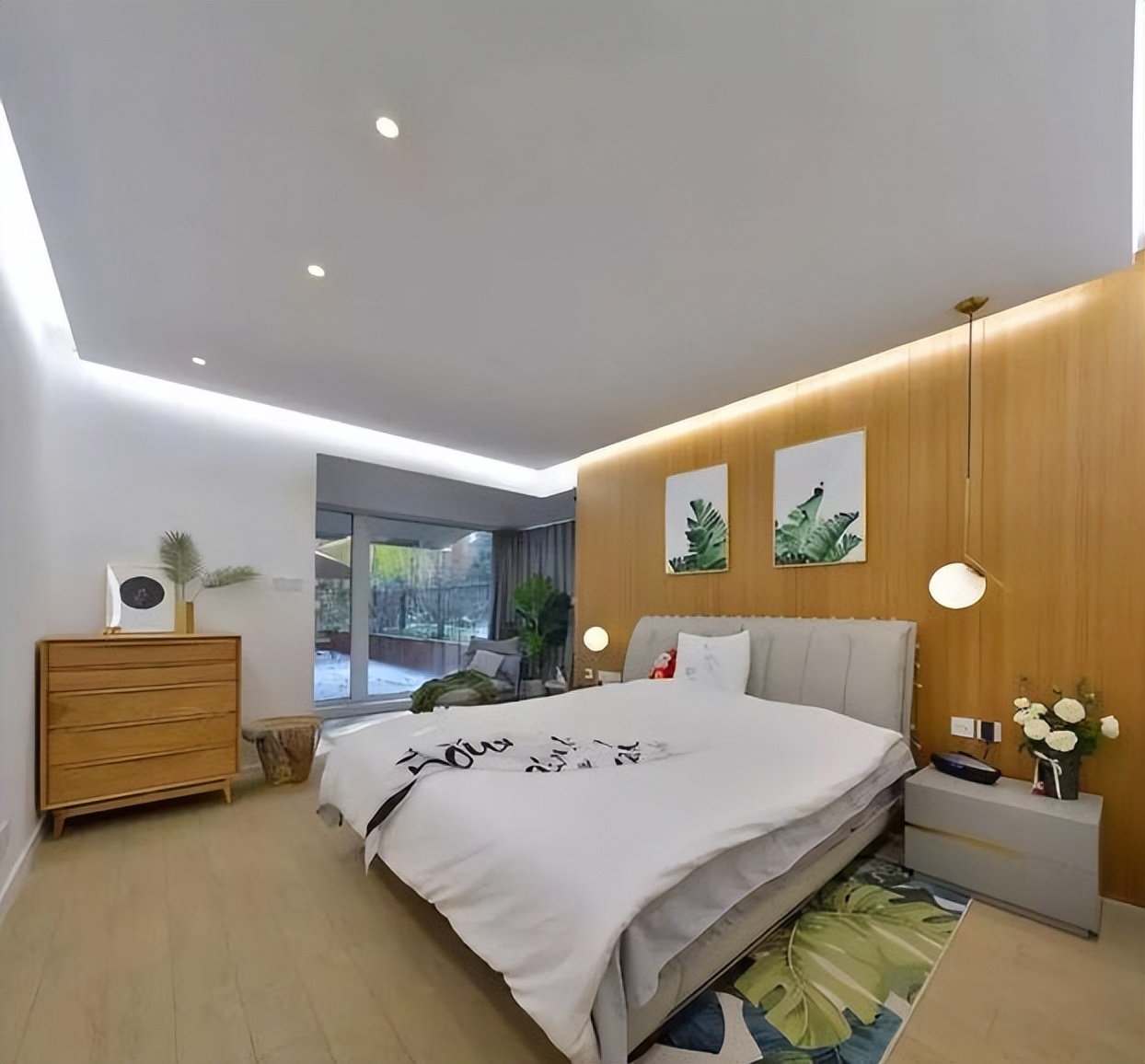 130平方3室2厅2卫装修效果图北欧 (2022年130平半包装修大概多少钱)