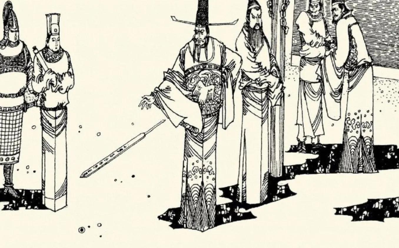 无能昏君要斩包公，一见八贤王拿出打王金锏，仁宗赶紧跪地求饶