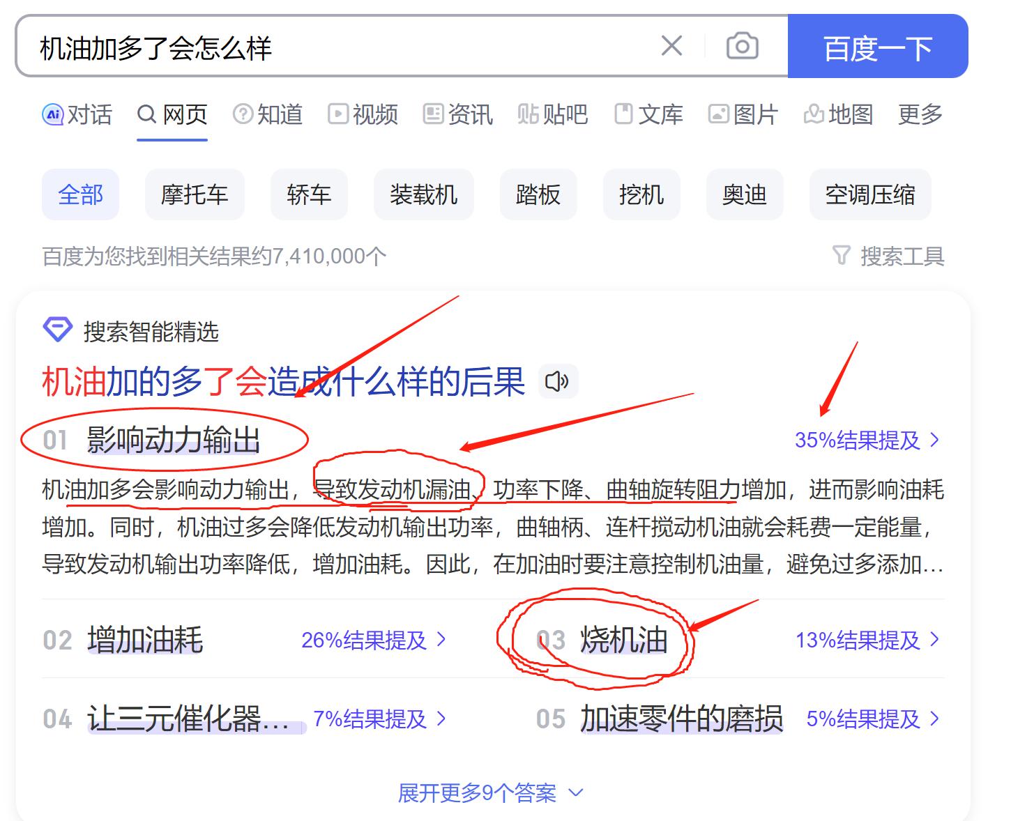 机油消耗过多故障排除,机油增多的真实案例