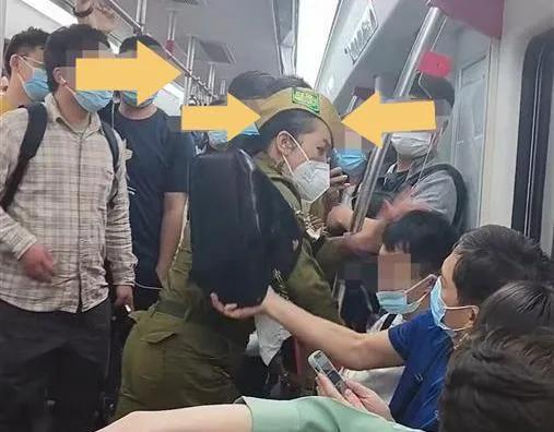 女子地铁叫嚣并暴打小伙后续,女子地铁内挥拳殴打小伙