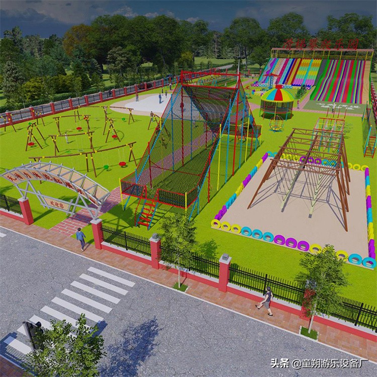 如何打造网红室内游乐园,室外网红游乐场设计效果图