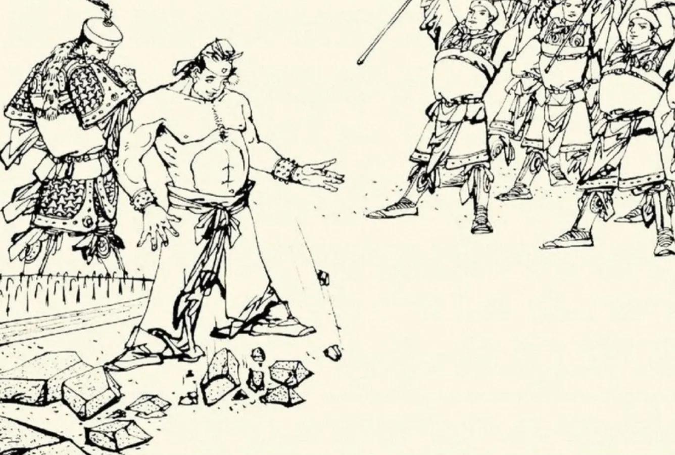 杨五郎下山大破玉皇阵,杨五郎出家苦练棍法