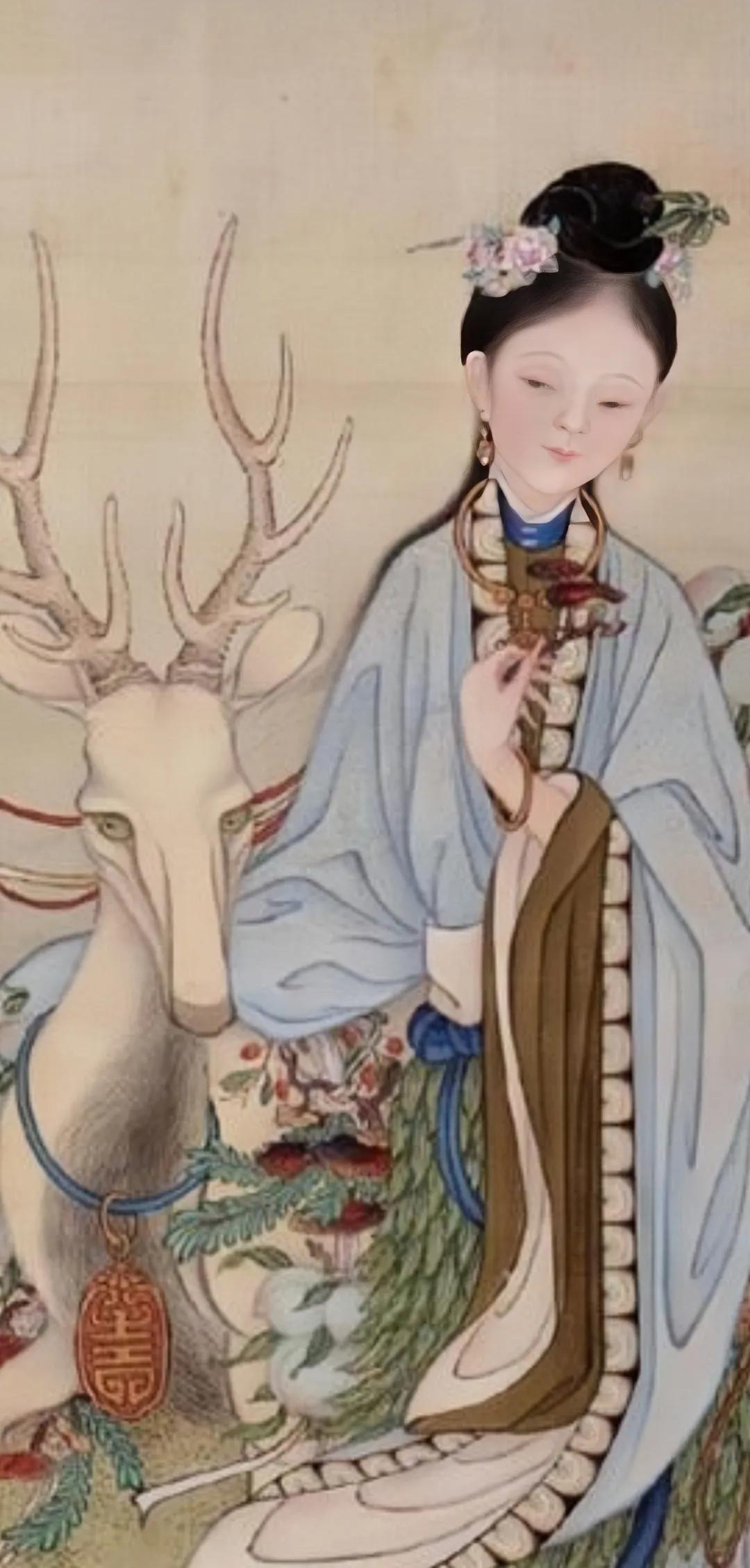 清冷枚仕女图绢本,清冷枚简介