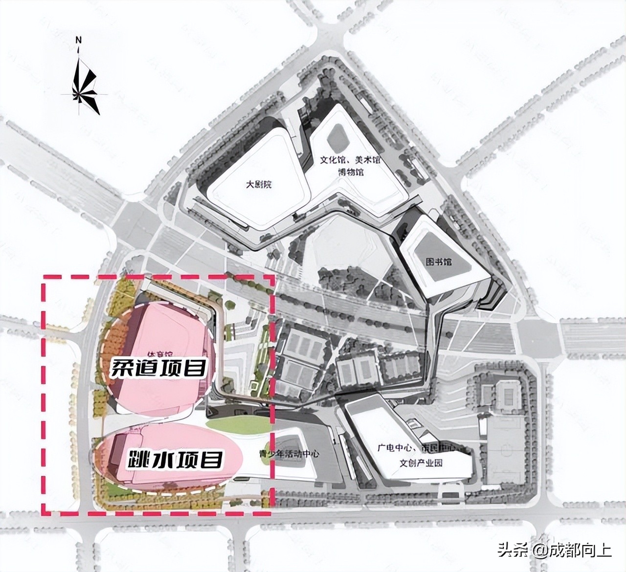 被吹爆的成都国际城南，居然没有拿得出手的体育场馆？
