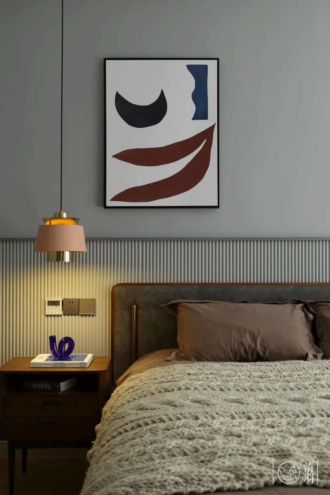 经典黑白灰的现代轻奢风,富有高级感的现代黑白灰