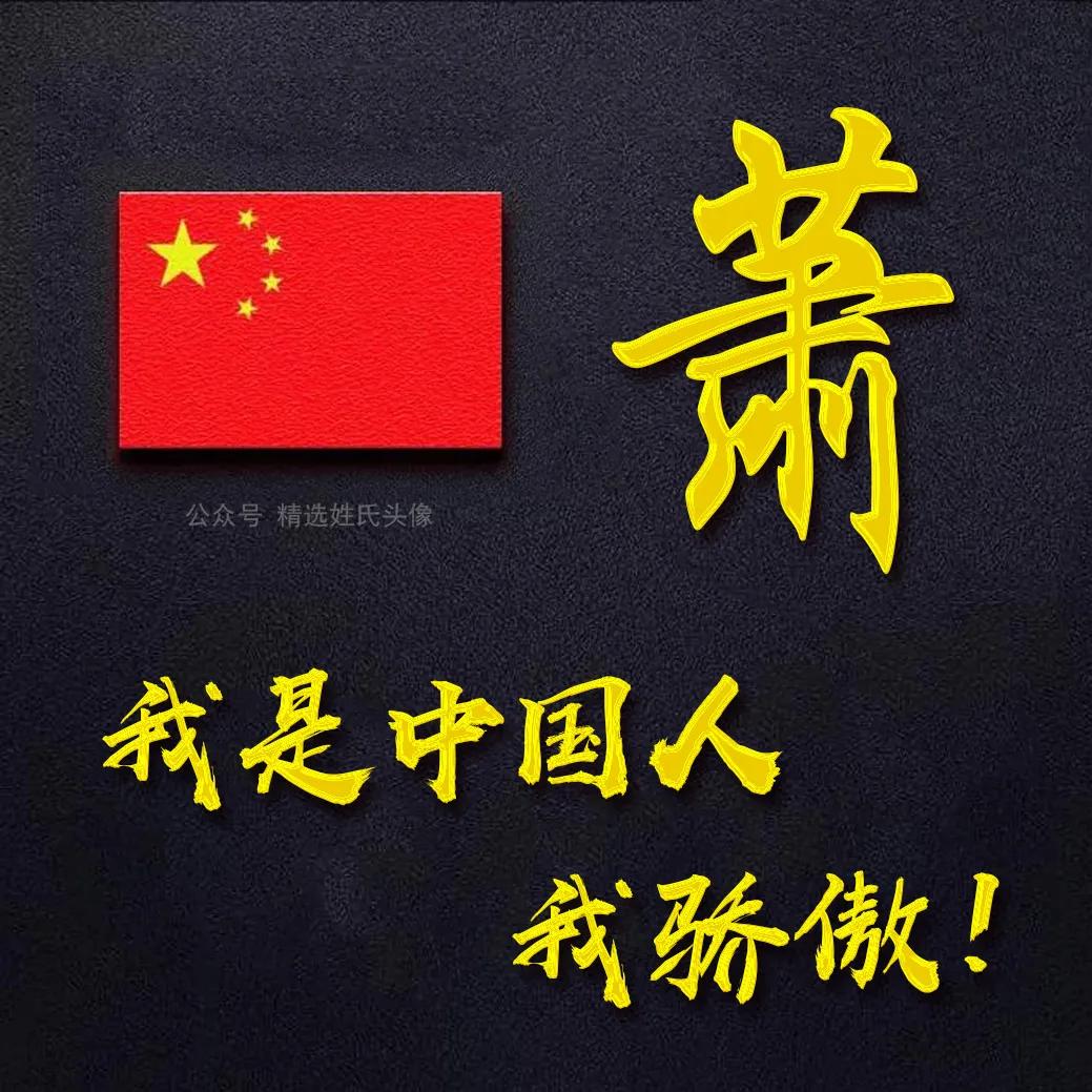 带有五星红旗的爱国头像,五星红旗加曹姓氏头像