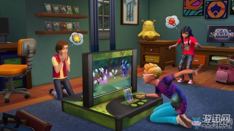 模拟人生4童趣房间秘籍,模拟人生4房间布置