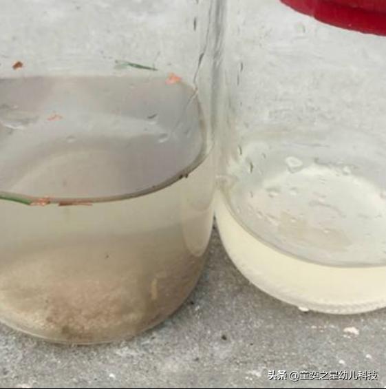 快速过滤水小实验,净水滤水器小实验