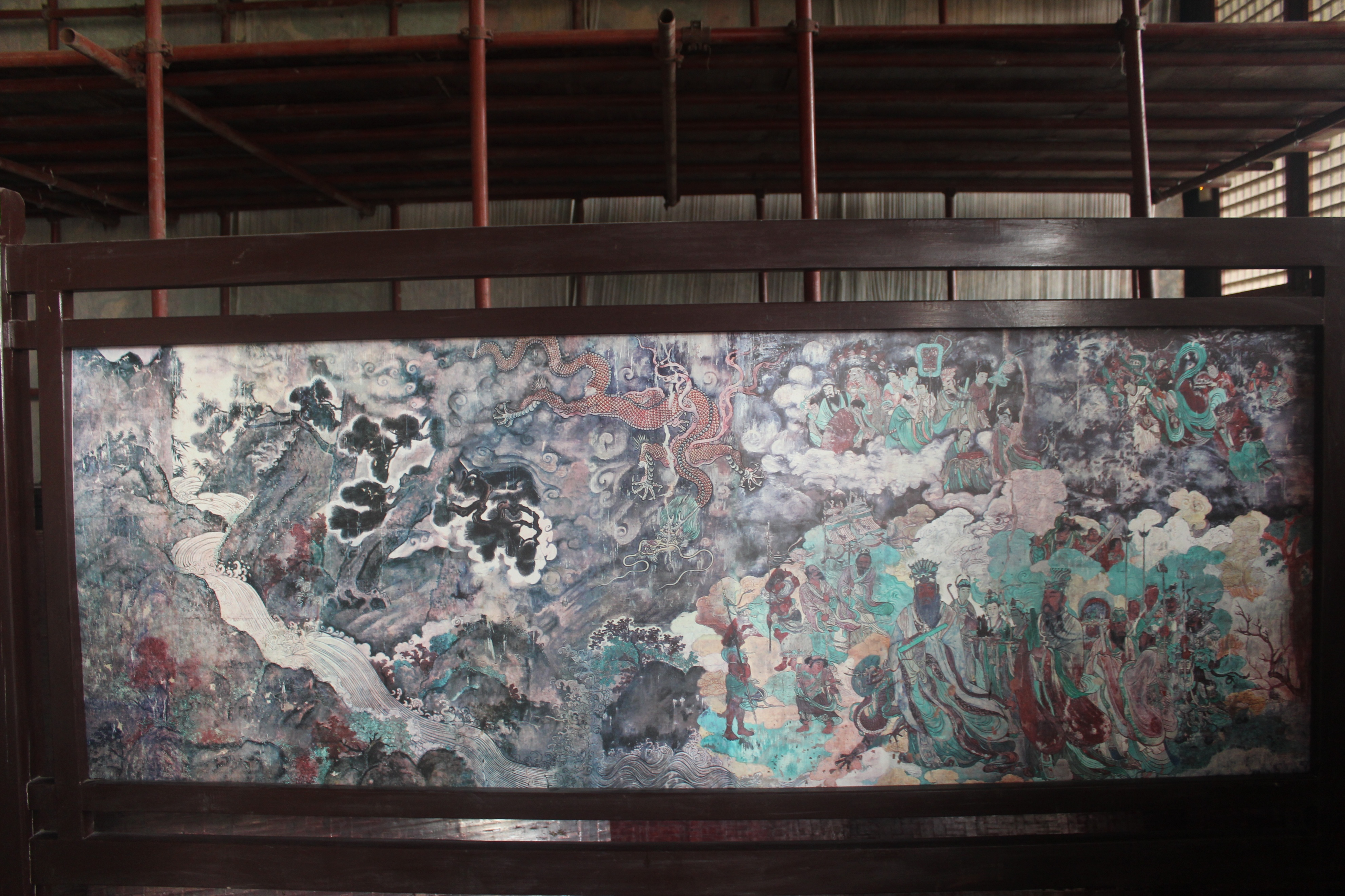 河北曲阳县北岳庙简介,保定曲阳北岳庙吴道子真迹