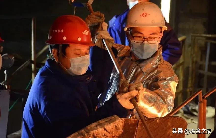 首钢京唐1号5500m3高炉,首钢京唐炼铁