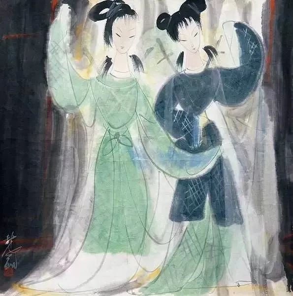 张大千最好的4幅画,盘点张大千的50幅作品