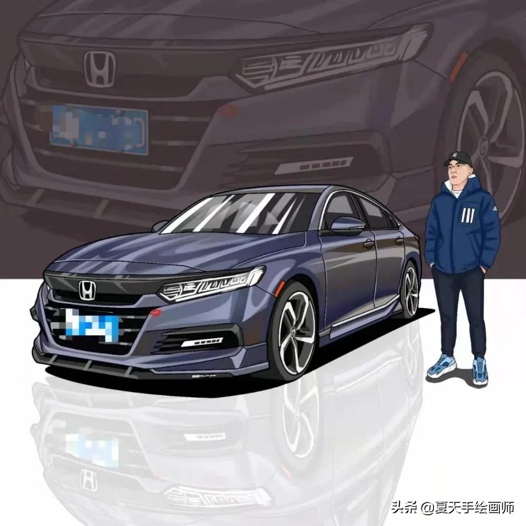 车漫画头像,车漫画头像教程