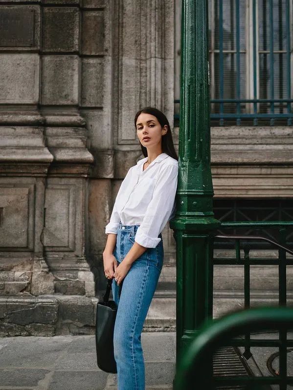 白衬衫怎么穿不脏,白衬衫怎么穿好看又干净