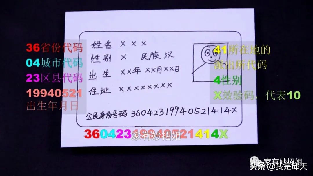 身份证上竟然隐藏了如此多的秘密,身份证上隐藏的秘密