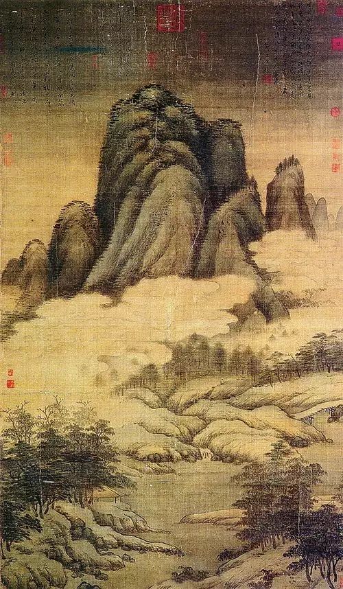 中国历代名画鉴赏图文,100幅历代名画欣赏