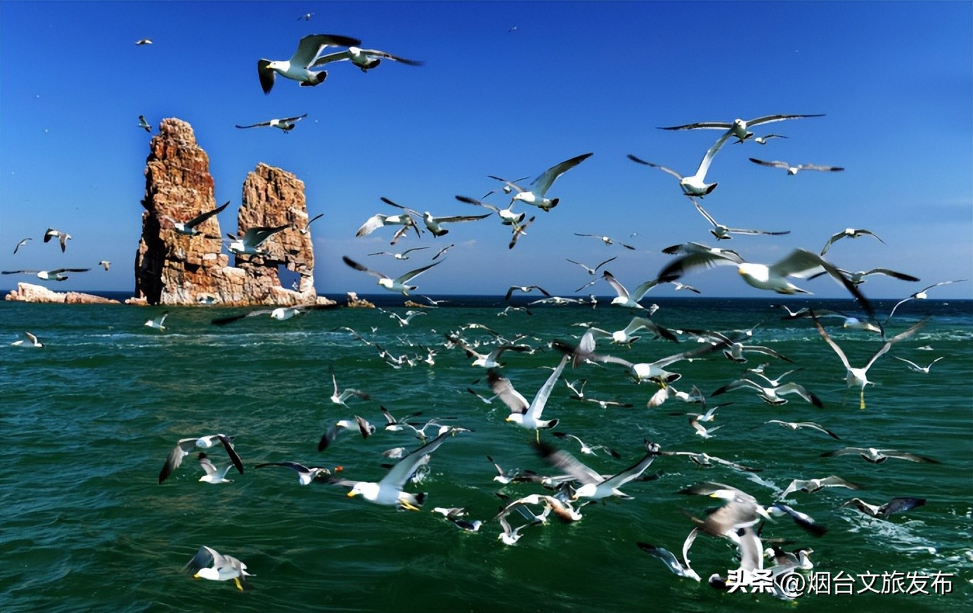 千寻青岛取景地烟台,烟台磁山航拍取景地
