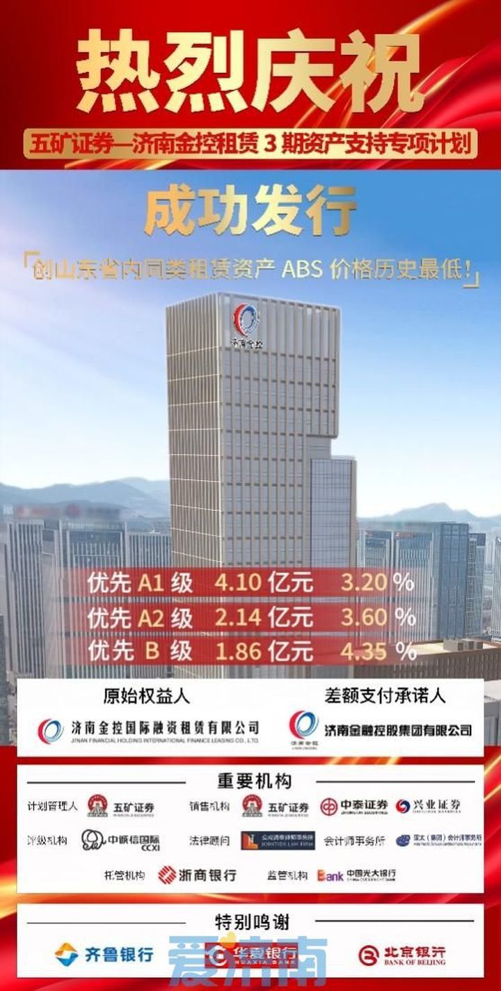 济南金控集团资金,济南金控融资租赁有限公司