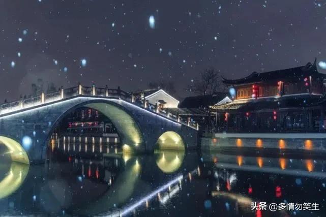 苏州烟雨江南雪景,苏州下雪的美景
