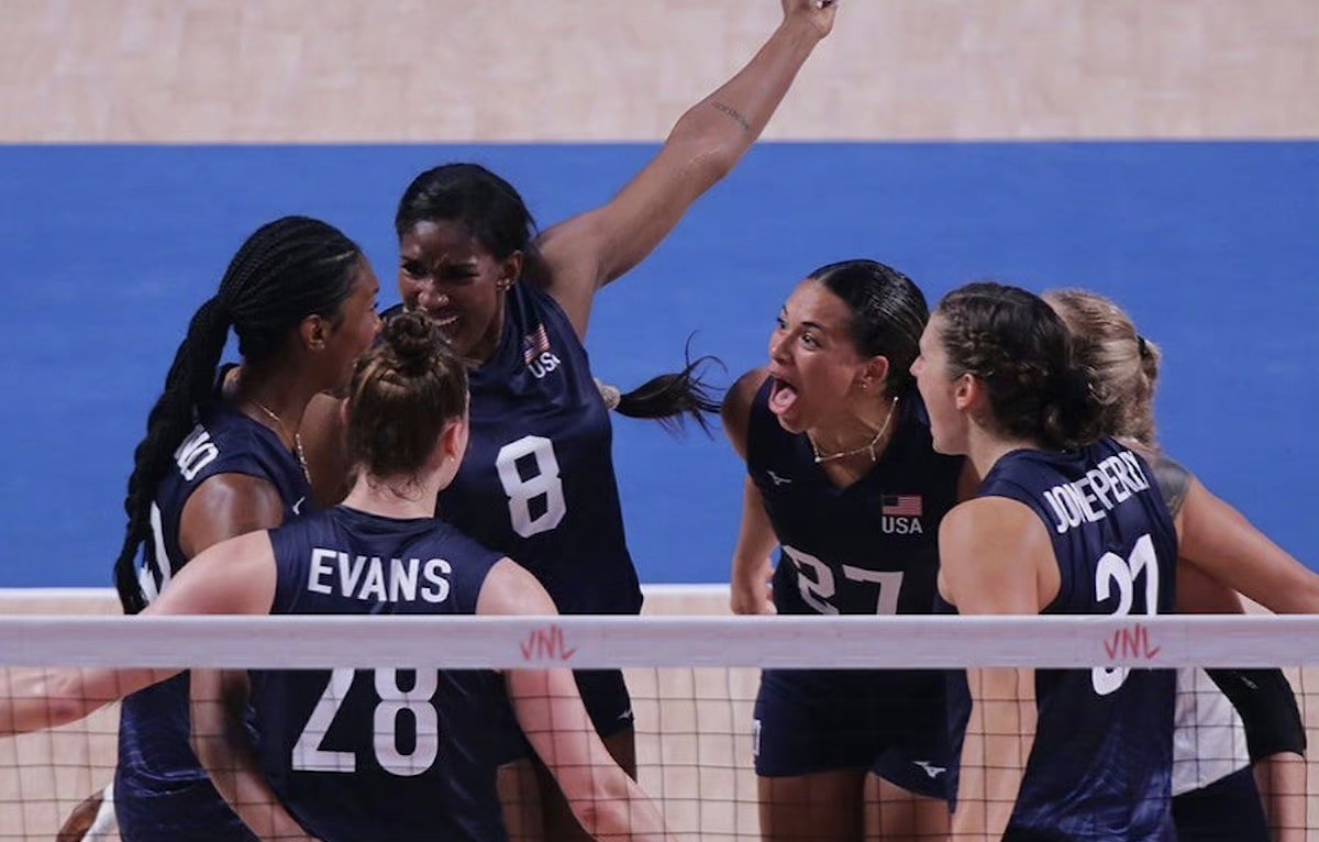 美国女排联赛赛程,美国女排2020年赛程