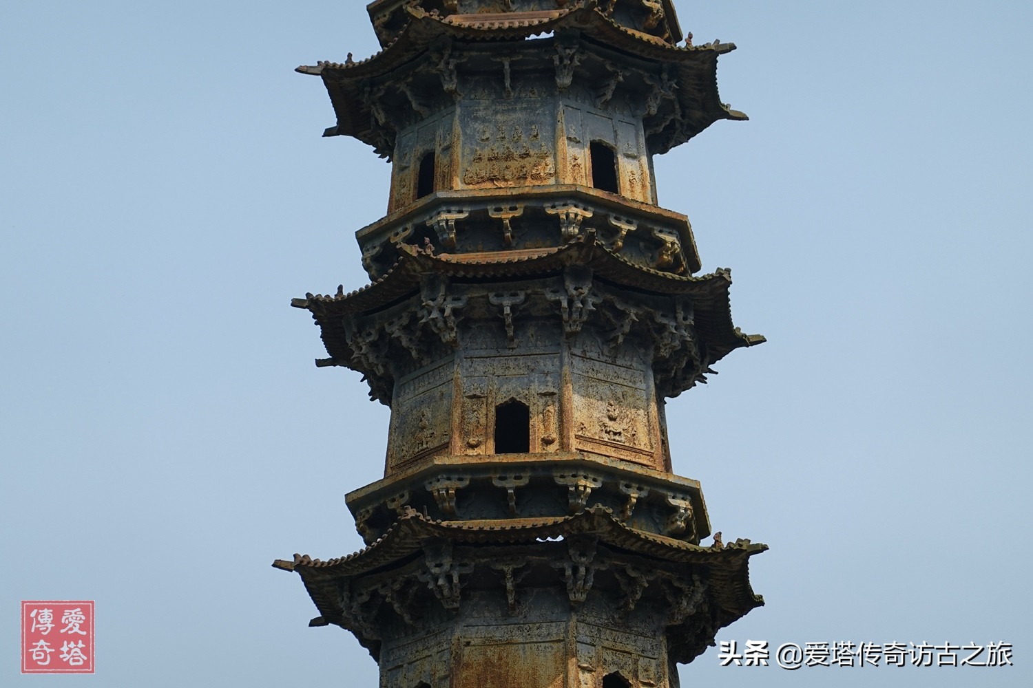 湖北当阳玉泉寺铁塔,湖北当阳市玉泉寺铁塔