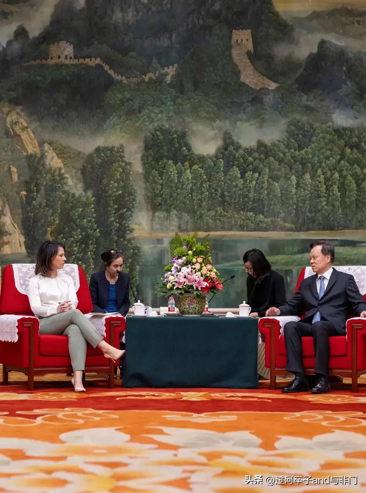 德国外长为什么去雍和宫,德国外长穿着举止