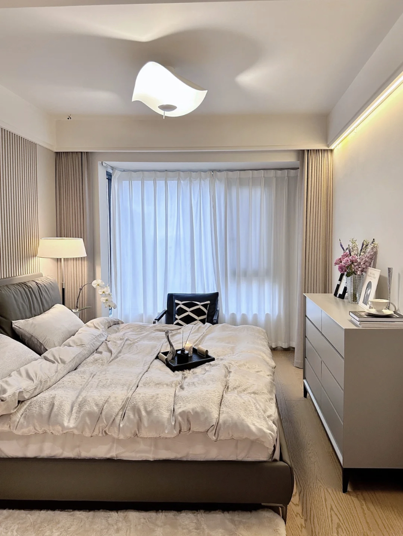 湖北夫妻拒绝“过度装修”,把128㎡家装得堪称教科书，太有品位了