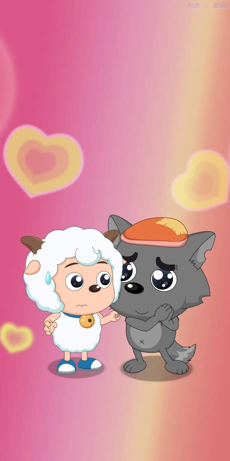喜羊羊灰太狼壁纸玩一玩,喜羊羊壁纸拟人图官方