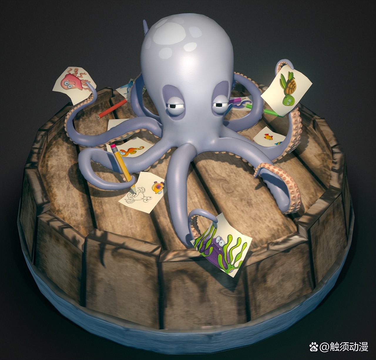 它每每成为动漫里的邪恶力量,即使它有触手,为八爪鱼平反一篇