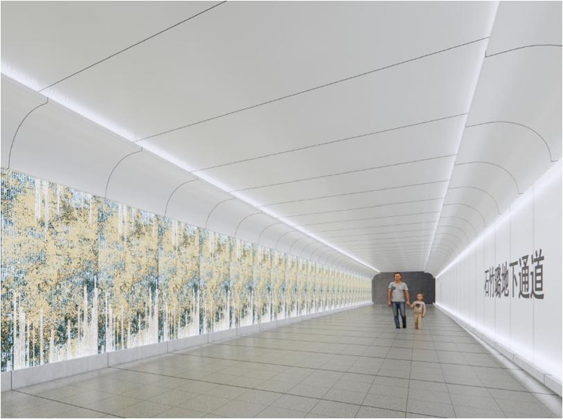 东莞市石竹路下穿通道,东莞市石竹路下穿通道效果图