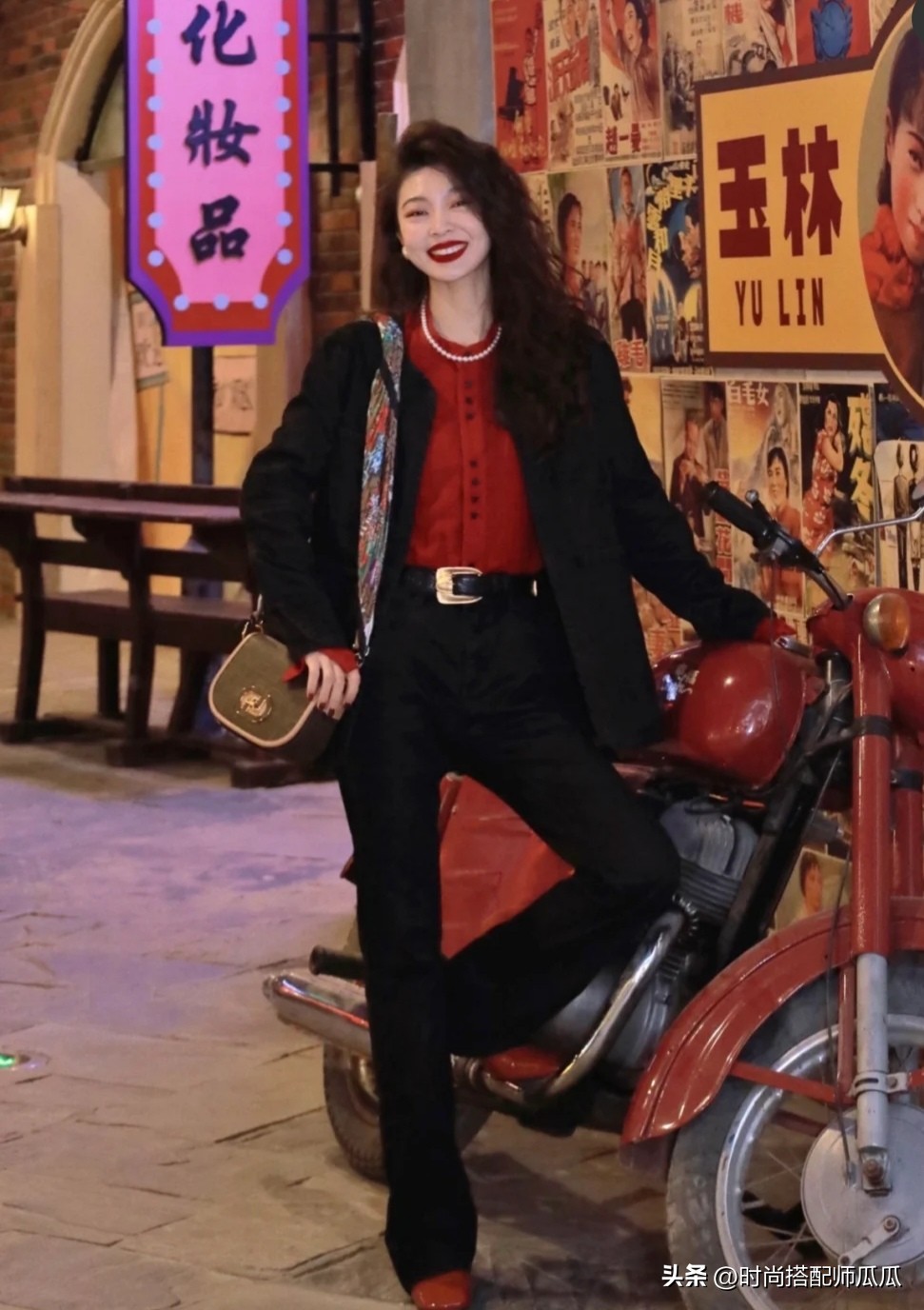 酒杯型腿适合穿直筒裤吗,超级显瘦的宽腿裤