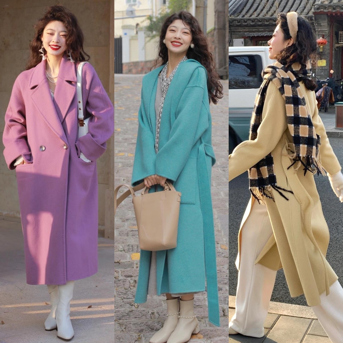 黑色大衣永不过时的经典色,今年流行的大衣颜色怎么选