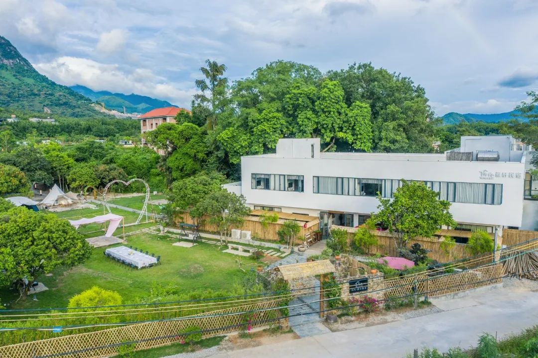 藏在广州竹林山野间的网红民宿,增城宛若故里稻田民宿