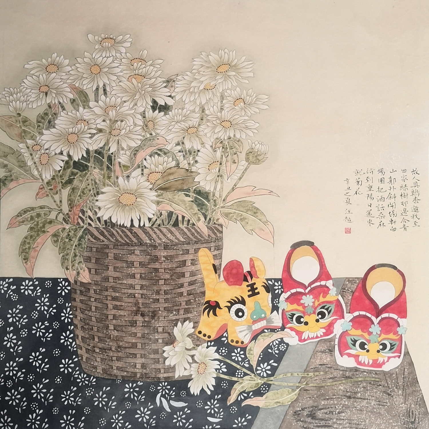 汪观清人物写意国画作品欣赏,汪观清画作品欣赏