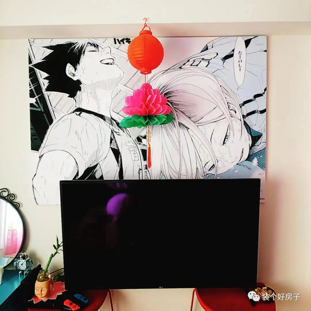 日本妹子把中式元素塞满屋，引全网调侃：您是被哪个东北人带大的