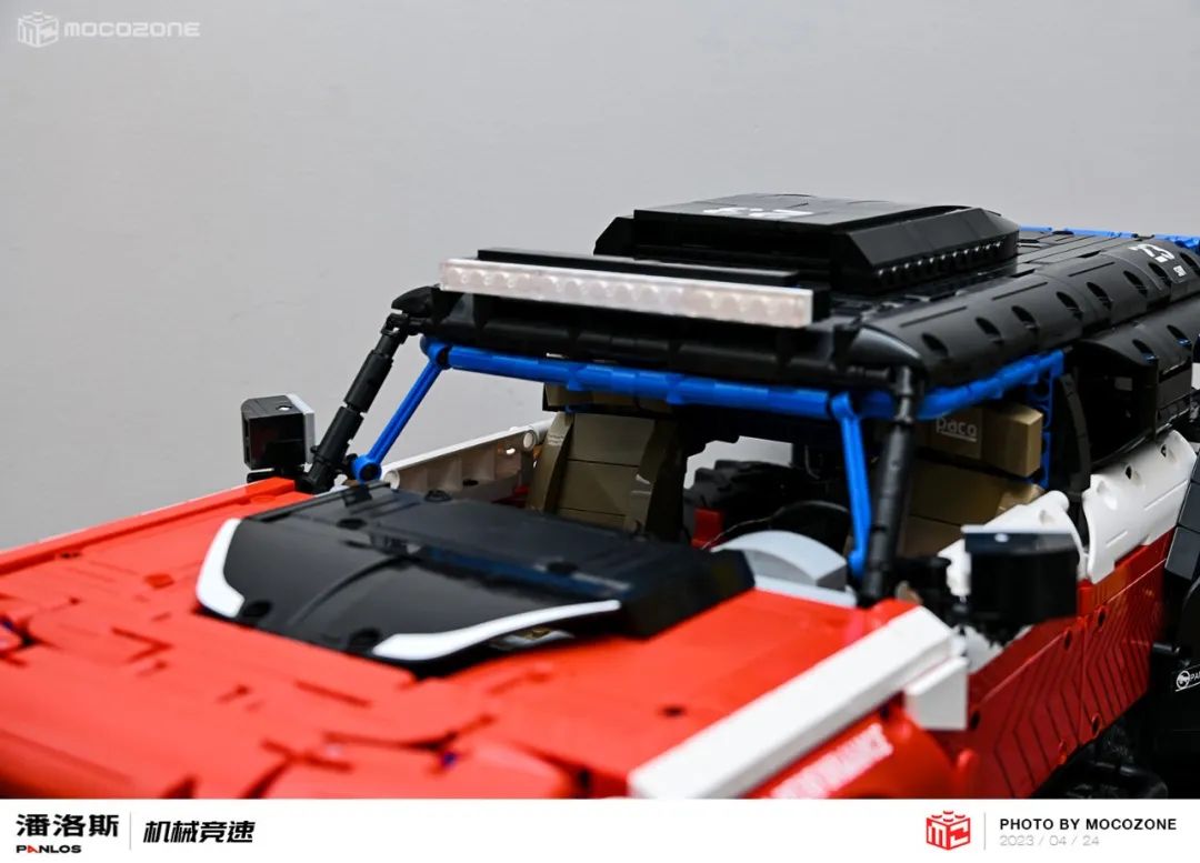 攀爬能力最强的积木越野车,积木越野车攀爬测试